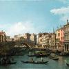 威尼斯，从海豚马宁宫到里亚尔托桥东北方向的大运河