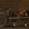 马和车（1814年在斯托尔山谷和迪德姆村习作）