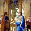 卡玛在戴安娜神庙向塞诺里克斯提供了中毒的结婚杯