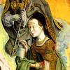 圣巴塞洛缪祭坛画大师的碎片：天使艾格尼丝和塞西莉亚