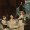 哈灵顿伯爵夫人简和她的儿子们的肖像