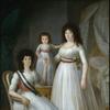 奥苏纳公爵夫人，她的女儿和孙女