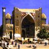Sher-Dor Madrassah on the Registan Square in Samarkand