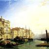 威尼斯：日落时分的大运河