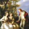 乔治安娜夫人、亨丽埃塔·弗朗西斯夫人和奥尔托普子爵乔治·约翰·斯宾塞的肖像