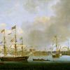 1778年在德普特福德发射“亚历山大”号母舰