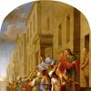 圣布鲁诺的生活，圣布鲁诺和他的门徒把他们的东西给穷人（大）