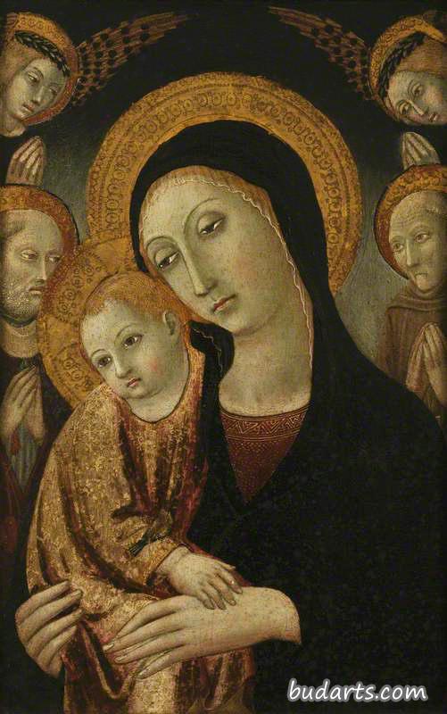 圣母和圣子伯纳德和哲罗姆
