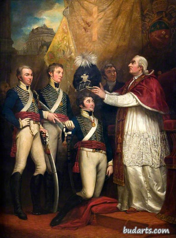 英国军官向教皇庇护六世的介绍，1794年