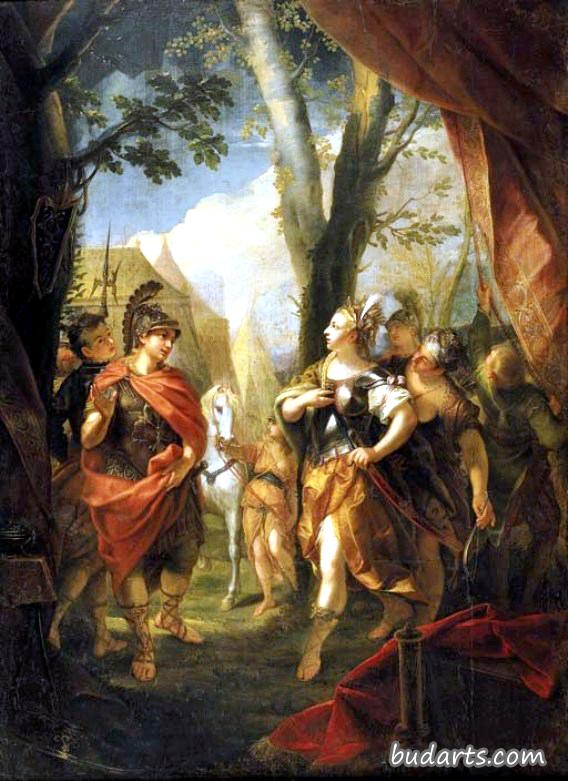 The Meeting of Aeneas and Dido before the Hunt