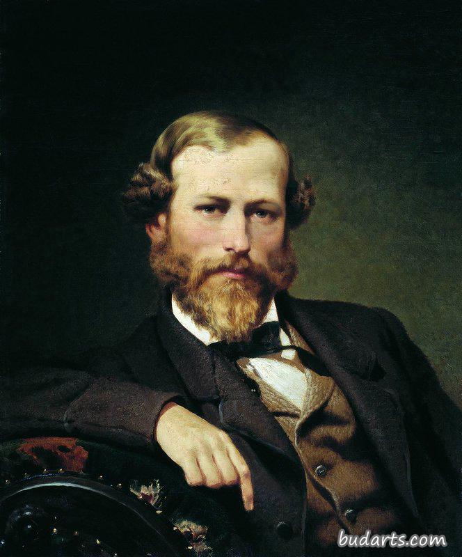 画家康斯坦丁·弗拉维茨基肖像