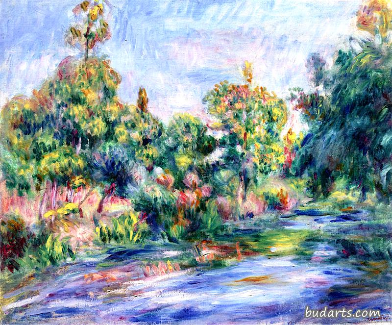 La Cagnes - Landscape with River