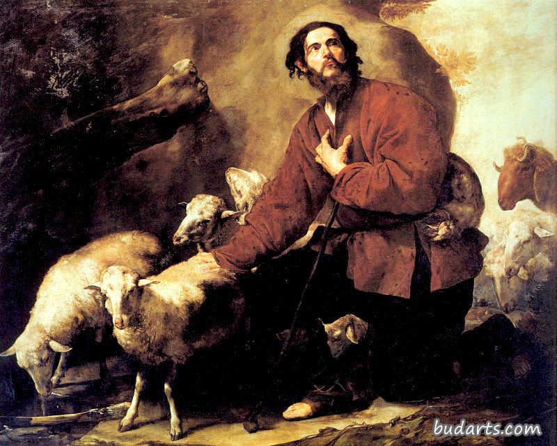 雅各和拉班的羊群