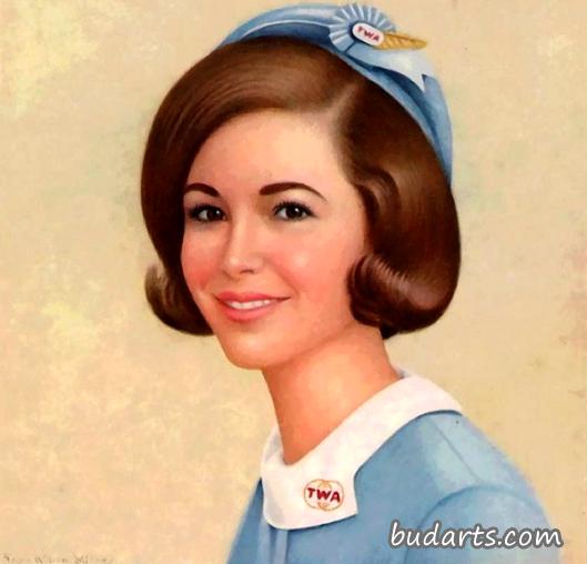 环球航空公司的女主人，朱迪·诺依曼