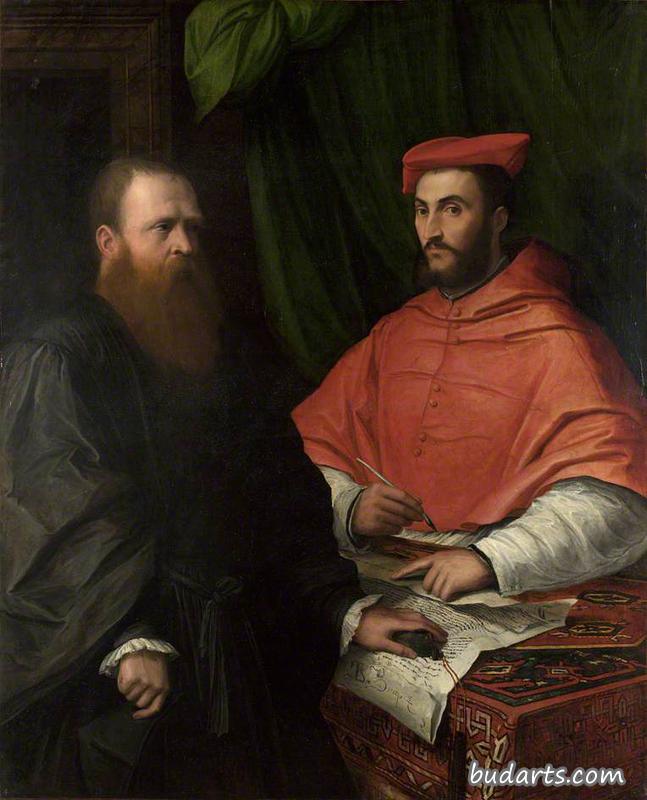 伊波利托·德梅迪奇枢机主教和马里奥·布拉奇主教