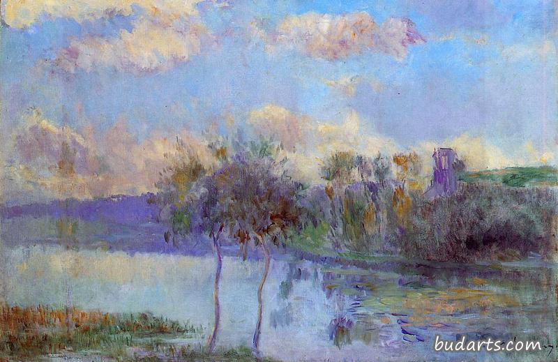 The Pond at Chalou-Moulineux, near Etampes