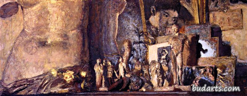 Vuillard's Mantelpiece (Overdoor I)