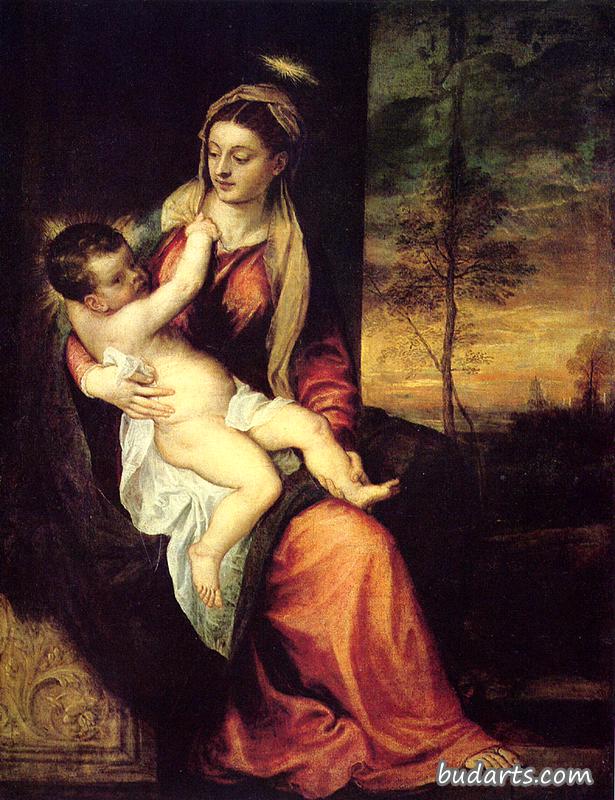 玛丽和基督的孩子