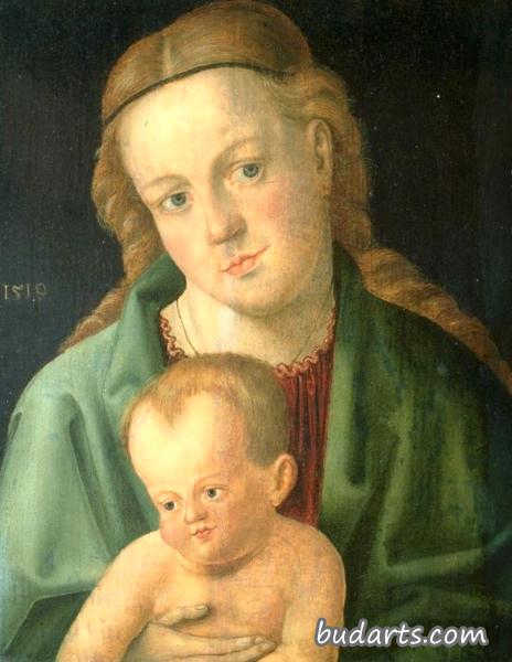 玛丽亚带着孩子