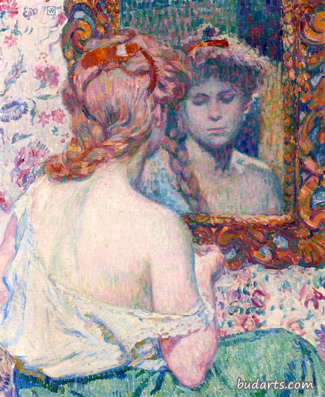 镜子里的女人