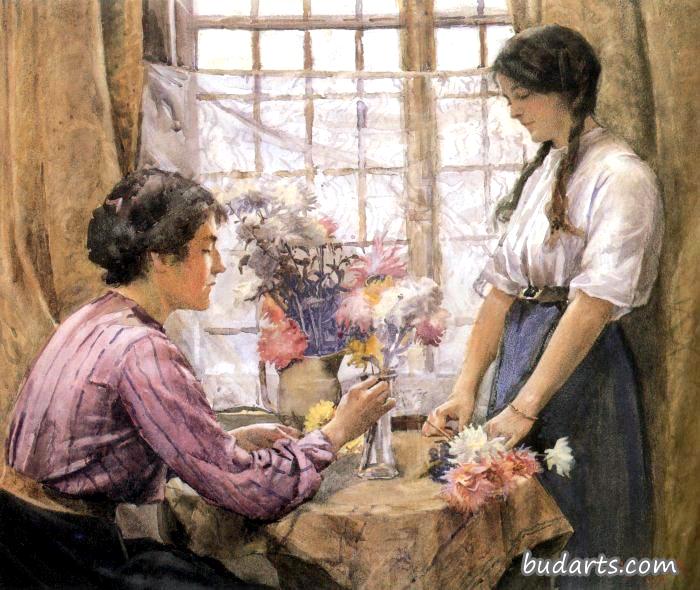 插花