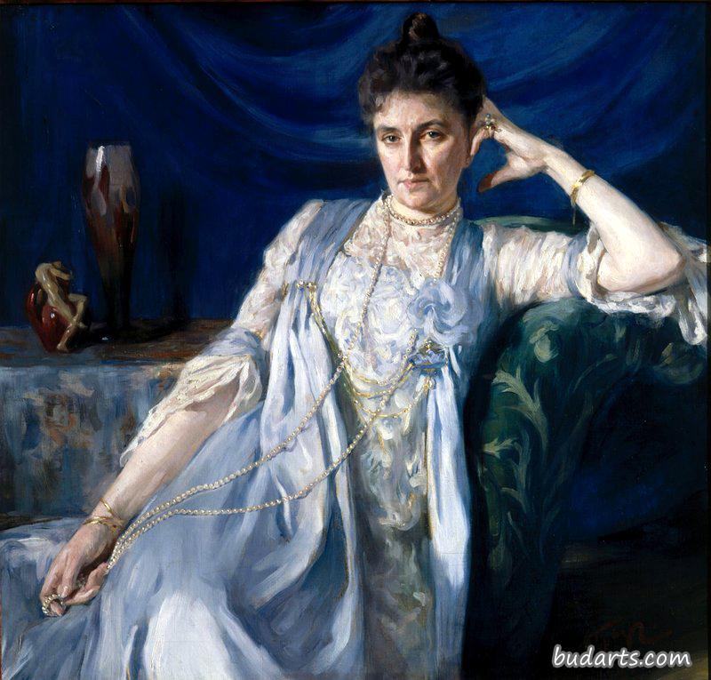 托尔斯泰伯爵夫人的肖像
