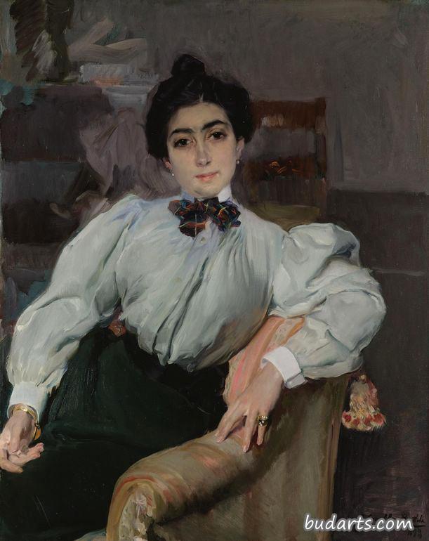 Portrait of Isabel Herraud de Fernández Corella