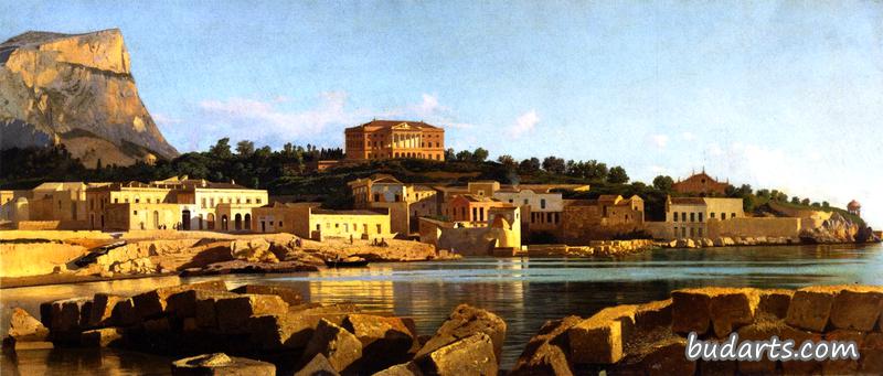View of Acquasanta, Palermo