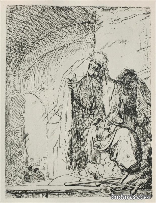 圣彼得和圣约翰在圣殿门口