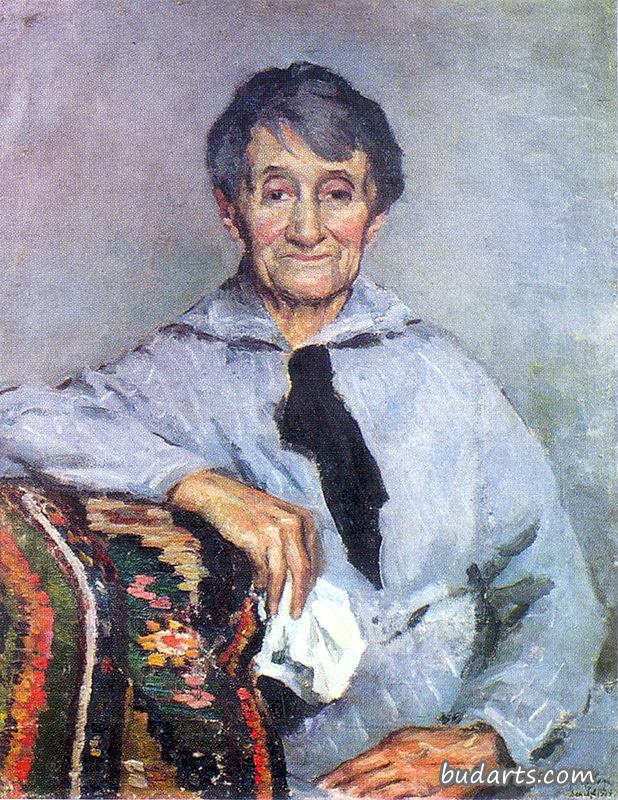 Portrait of O.Grabar-Dobryanskaya
