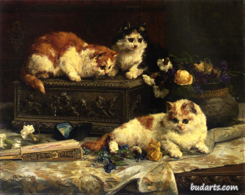 三只小猫