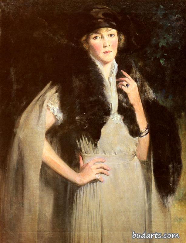 爱德华·雷德菲尔德夫人的肖像