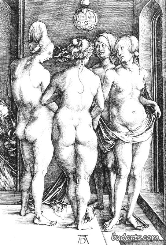 四个裸女