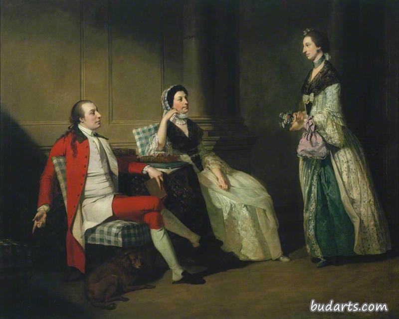 乔治·汤普森，他的妻子和嫂子