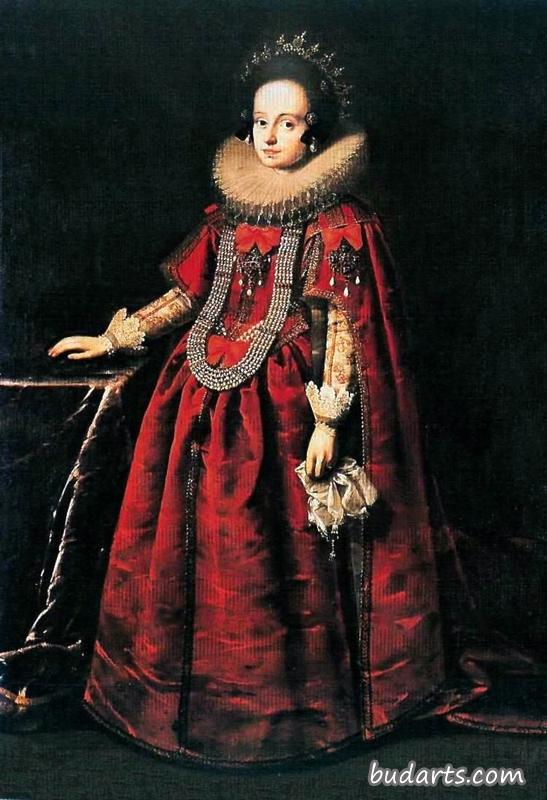 安妮·凯瑟琳·康斯坦斯·瓦萨的肖像
