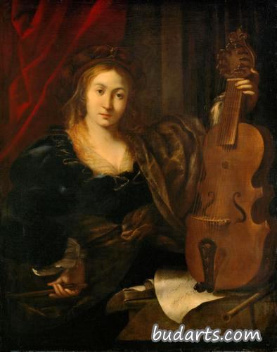 中提琴的女人