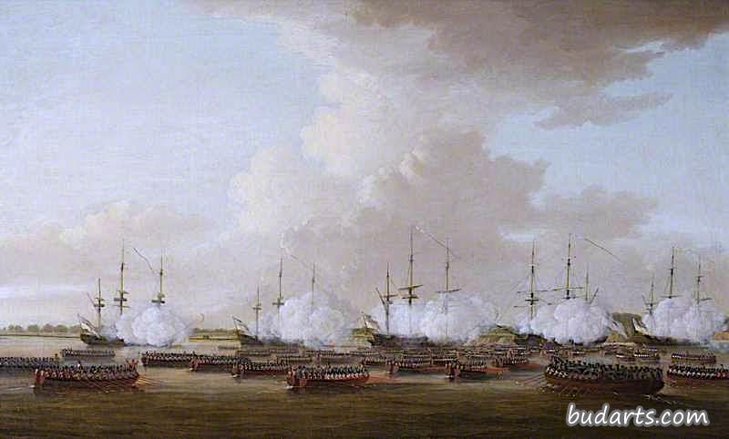 1776年8月4日在塔里敦的行动
