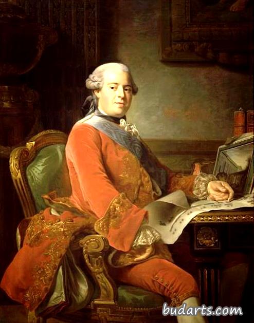 马里尼侯爵阿贝尔-弗朗索瓦·波松的肖像