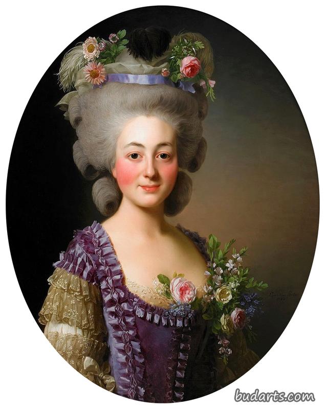 巴伐利亚-格罗斯伯格伯爵夫人肖像