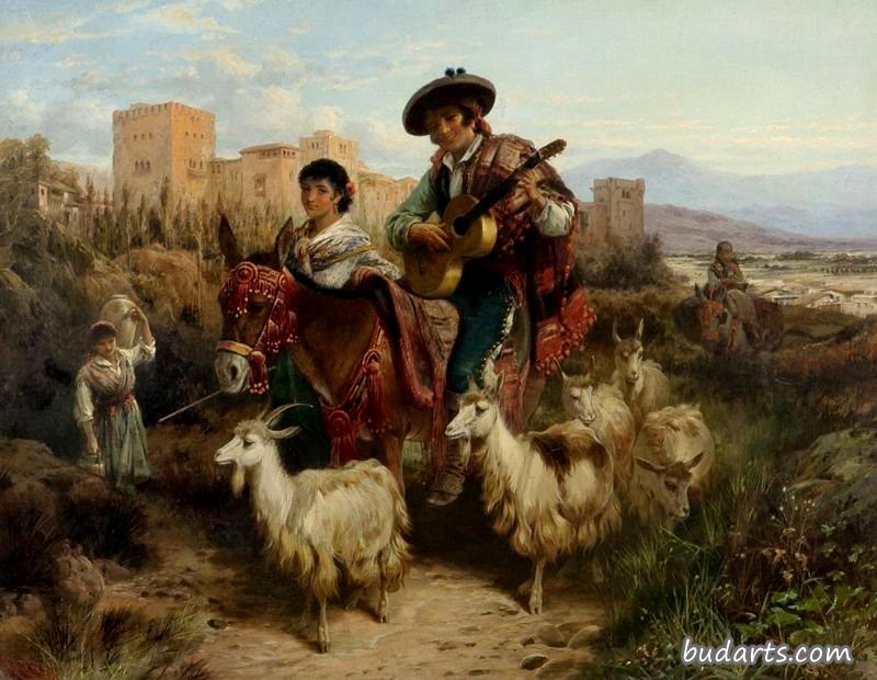 卡斯蒂利亚求爱场景