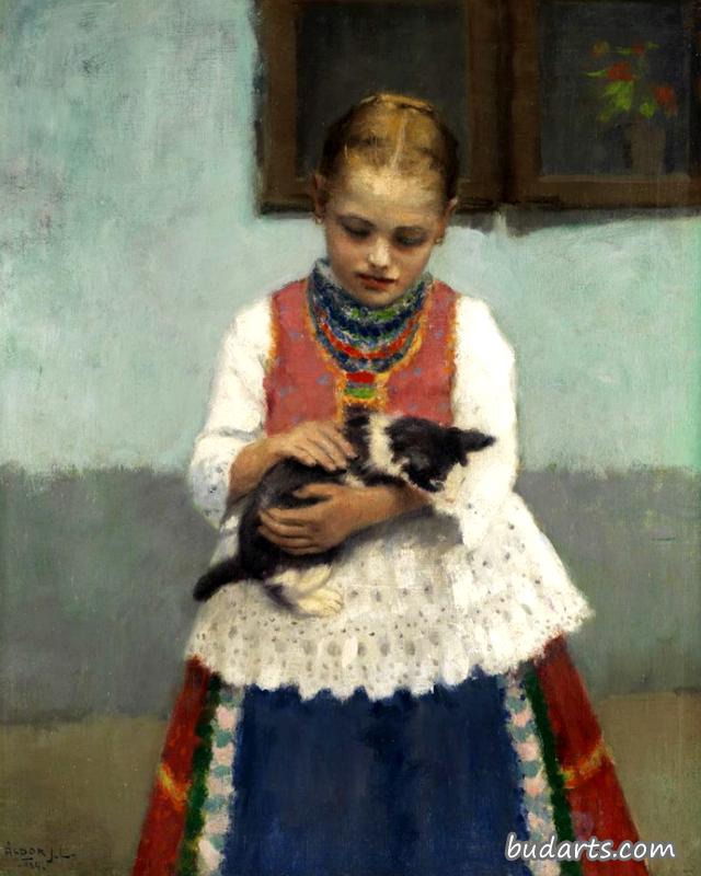 和小猫玩