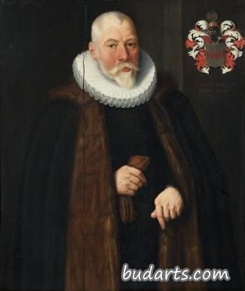雅各布·德克斯的肖像，范福雷斯特（1556-1624）