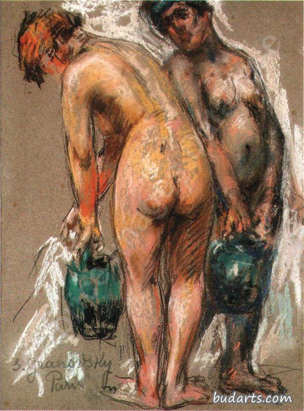 水壶里的女人