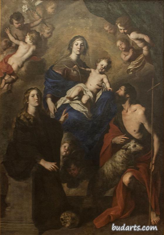 圣母与圣罗莎莉亚