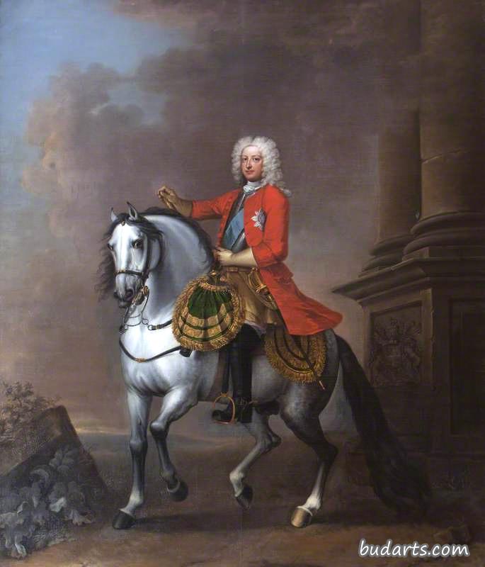 乔治二世（1683-1760），骑马