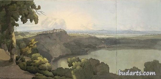 阿尔巴诺湖与甘道夫城堡