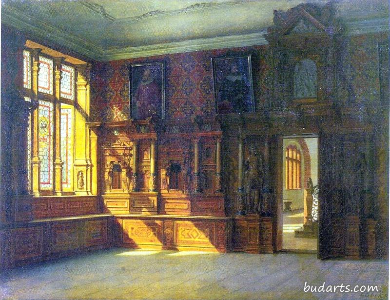 卢贝克市政厅里有间文艺复兴时期的房间