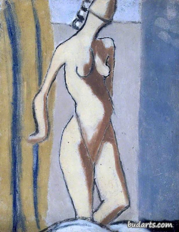 Ghislaine and Grey Nude