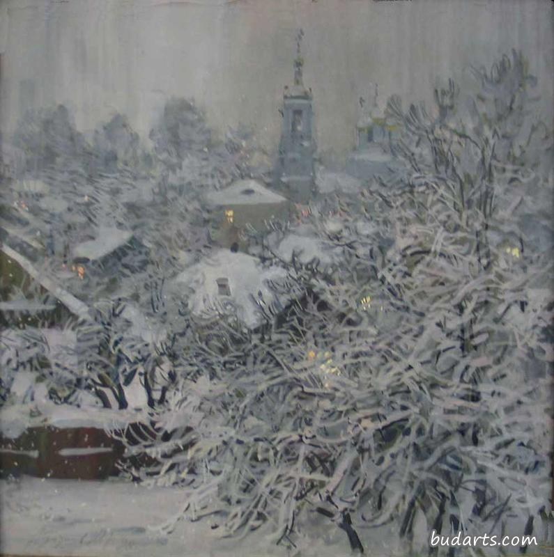 雪中花园