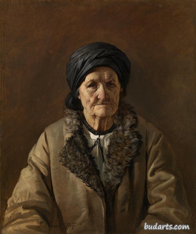 Portrait of Belorussian Landlady Potiralovskaia